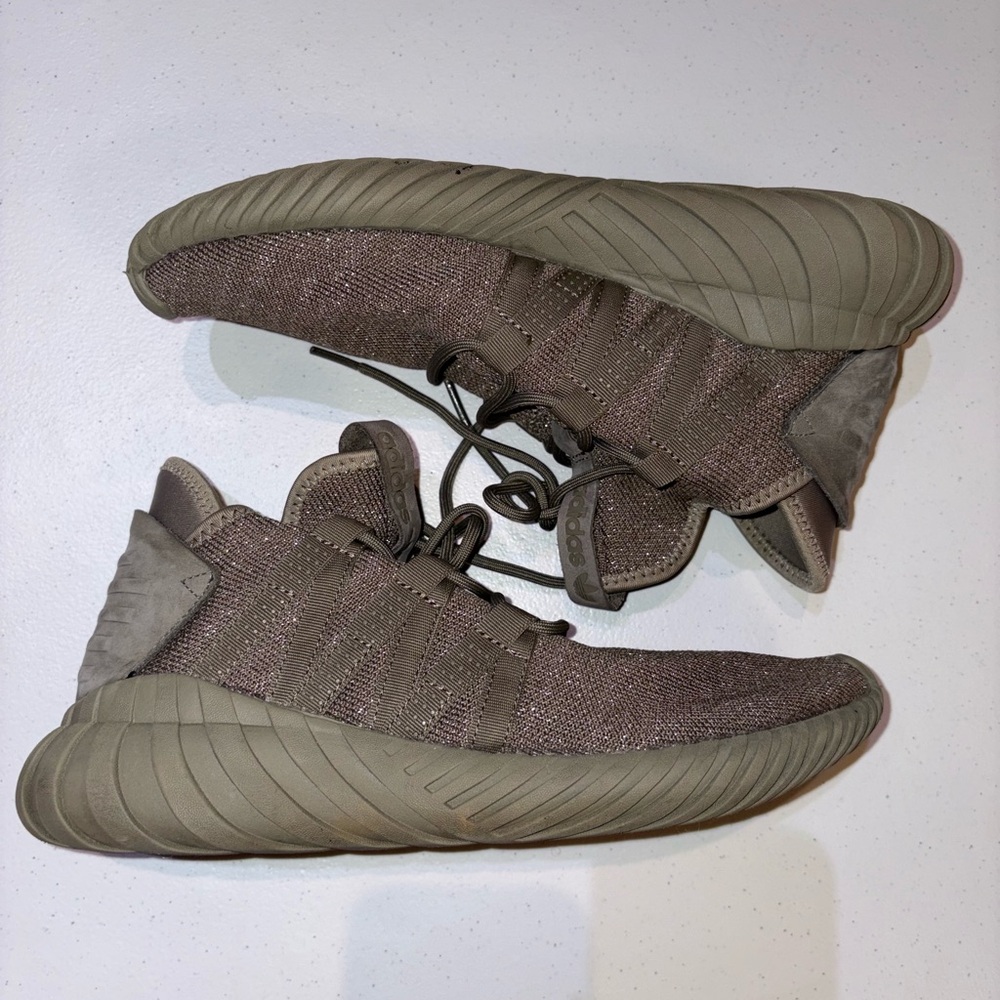 adidas Tubular Dawn Tracar Women’s Olive Green Athletic Shoes